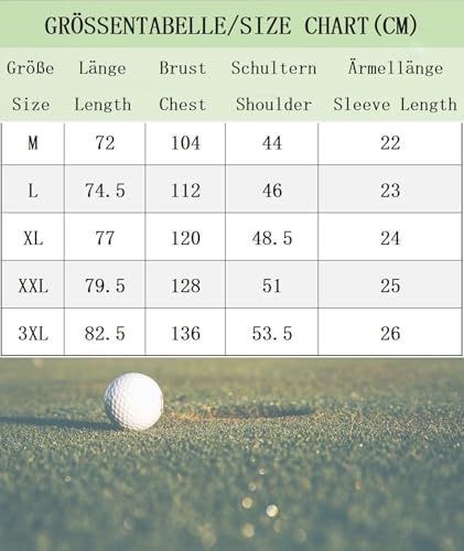 SwissWell 5er Pack Herren Polo T-Shirt Atmungsaktiv leicht Golfessen