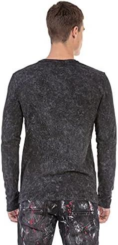 Cipo & Baxx Herren Sweatshirt Series – Stylischer Pullover für Streetwear Lovers – Bequemer Rundhalseinheitsprint Sweate