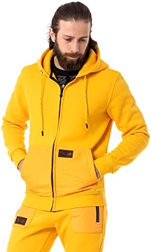 Cipo & Baxx Herren Jogginganzug Series – Zweiteiliges Set aus Kapuzenjacke und Jogginghose für Sport- und Casual-User im