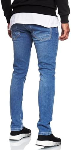 Premium Herren StretchSlim Fit Jeanshose Basics Cotton-Stretch Streetwear | Premium StretchSlim Fit Jeanshose für Herre