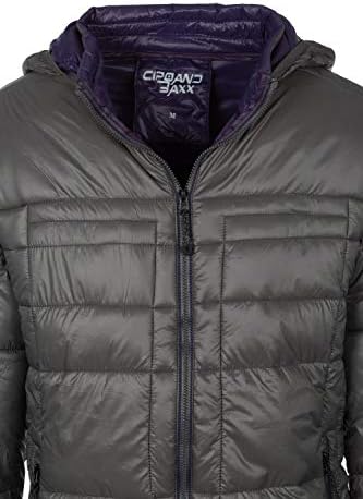Stylische Winterjacke Herren Cipo & Baxx Series | Warme Winterjacke Herren Cipo & Baxx Series abnehmbarer Kapuze | Func