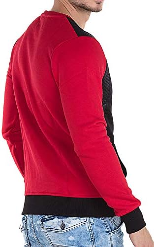 Cipo & Baxx Herren Sweatshirt Series – Stylischer Pullover im Modernen Streetwear Look mit Rundhals & Print – Comfortabl