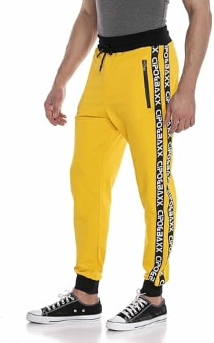 Cipo & Baxx Herren Jogginganzug Series – Zweiteiliges Set aus Kapuzenjacke und Jogginghose für Sport- und Casual-User im