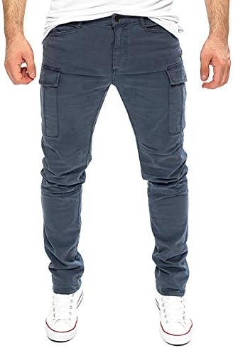 Yazubi Jayden Herren Cargo Hose BaumwollCargoJeans SommerComfortStretchSicherheitSGPS1012