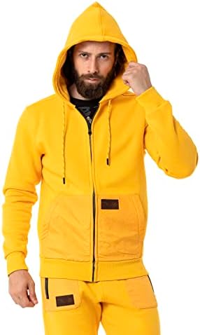 Cipo & Baxx Herren Jogginganzug Series – Zweiteiliges Set aus Kapuzenjacke und Jogginghose für Sport- und Casual-User im