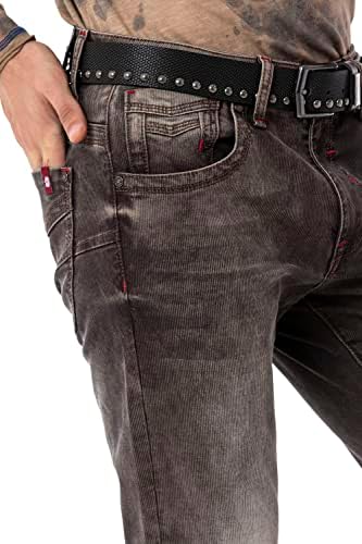 Cipo & Baxx Herren Stretch Jeanhose Slim Fit Trendig und bequem | Cipo & Baxx Männer Stretch Jeanshosen Slim Fit Premiu