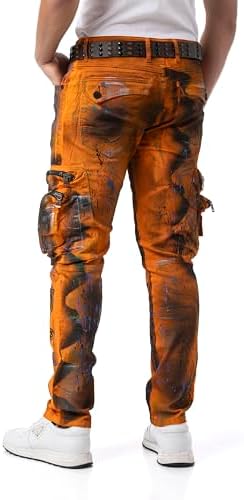 Cipo & Baxx Herren Jeans - Robuste Denim-Hose im Urban Style für Robuste Herren zum Arbeiten und Spielen (DE/NL/SE/PL, 3