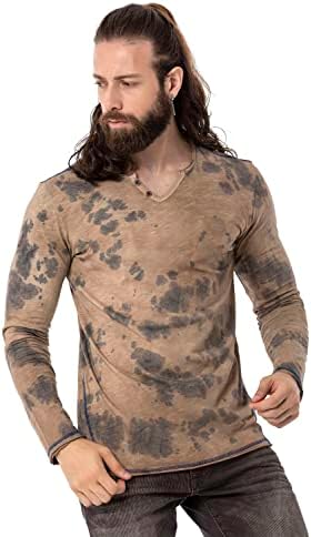 Cipo & Baxx Herren Sweatshirt Series – Stylischer Pullover im Modernen Streetwear Look – Bequemer Sweater für Alltag & F