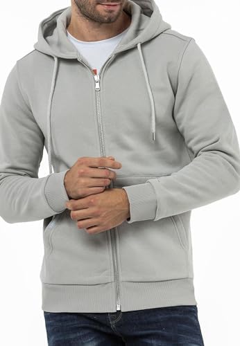 Cipo & Baxx Herren Sweatjacke Hoodie Serie - Stylischer Pullover im Modernen Casual Streetwear Stil für den Alltag, Frei