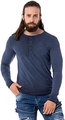 Cipo & Baxx Herren Sweatshirt Series – Stylischer Pullover im Modernen Streetwear Look – Bequemer Sweater für Alltag & F