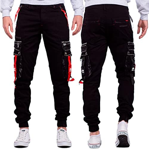 Cipo & Baxx Herren Jogginghose Extravagant Flachصدقemption