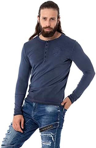 Cipo & Baxx Herren Sweatshirt Series – Stylischer Pullover im Modernen Streetwear Look – Bequemer Sweater für Alltag & F