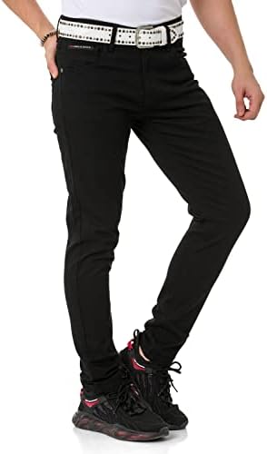 Cipo & Baxx Herren Stretch Jeanhose Slim Fit Trendig und bequem | Cipo & Baxx Männer Stretch Jeanshosen Slim Fit Premiu