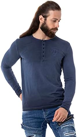 Cipo & Baxx Herren Sweatshirt Series – Stylischer Pullover im Modernen Streetwear Look – Bequemer Sweater für Alltag & F