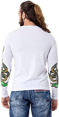 Cipo & Baxx Herren Sweatshirt Series – Stylischer Pullover im Modernen Streetwear Look – Bequemer Sweater für Alltag & F