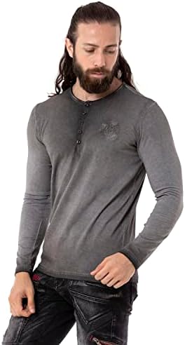 Cipo & Baxx Herren Sweatshirt Series – Stylischer Pullover im Modernen Streetwear Look – Bequemer Sweater für Alltag & F