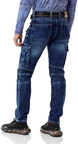 Cipo & Baxx Herren Stretch Jeanhose Slim Fit Trendig und bequem | Cipo & Baxx Männer Stretch Jeanshosen Slim Fit Premiu