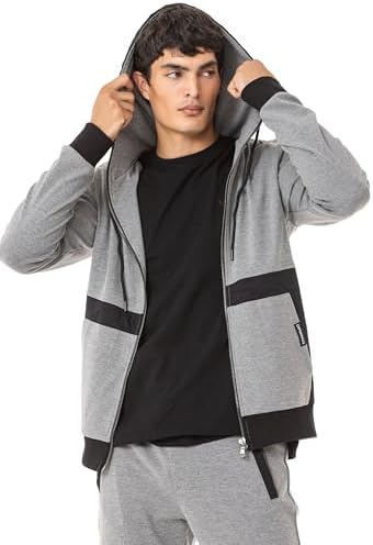 Cipo & Baxx Herren Jogginganzug Series – Zweiteiliges Set aus Kapuzenjacke und Jogginghose für Sport- und Casual-User im