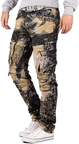 Cipo & Baxx Herren Jeans - Stylische Denim-Mode mit Slim-Fit & Regular-Fit für Individualisten im Bikerstyle!