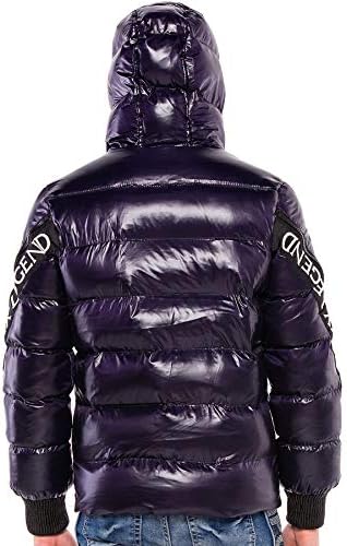 Cipo & Baxx Herren Winterjacke Kapuzenjacke Reißverschluss Jacke