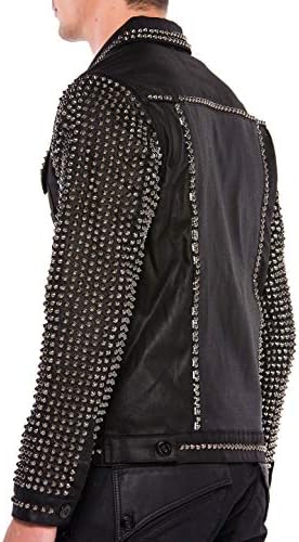 Cipo & Baxx Herren Jeansjacke – Klassisch, Leder, Sport – Knopf und Reißverschluss – Sweat-Kapuze und Sweatärmeln – Mode