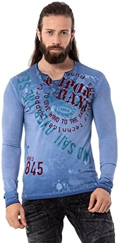 Cipo & Baxx Herren Sweatshirt Series – Stylischer Pullover im Modernen Streetwear Look – Bequemer Sweater für Alltag & F