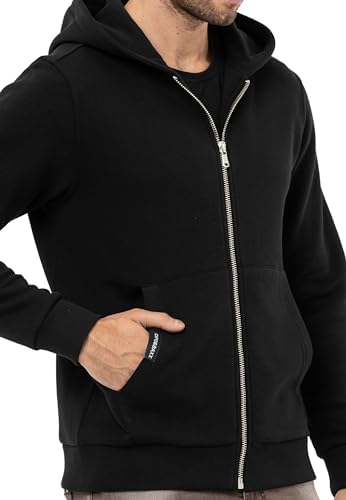 Cipo & Baxx Herren Sweatjacke Hoodie Serie - Stylischer Pullover im Modernen Casual Streetwear Stil für den Alltag, Frei