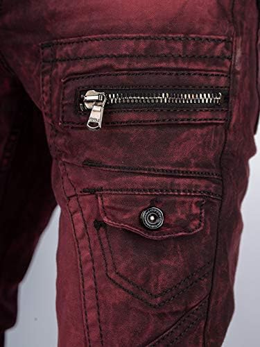 Cipo & Baxx Herren Jeans – Stylische Stonewashed & Used-Effekte | hohem markanten Details | Regular & Slim Fit für Männe