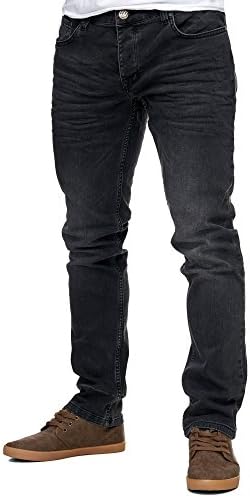 Reslad Jeans-Herren Slim Fit Basic Style Stretch-Denim Jeggings RS-2063