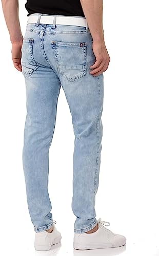 Cipo & Baxx Herren Stretch Jeanhose Slim Fit Trendig und bequem | Cipo & Baxx Männer Stretch Jeanshosen Slim Fit Premiu