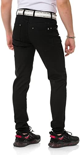Cipo & Baxx Herren Stretch Jeanhose Slim Fit Trendig und bequem | Cipo & Baxx Männer Stretch Jeanshosen Slim Fit Premiu