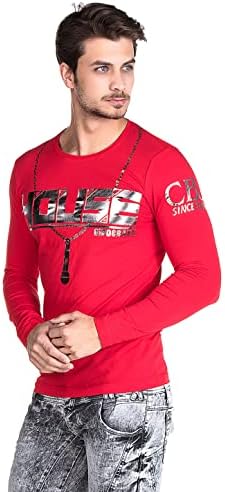 Cipo & Baxx Herren Sweatshirt Series – Stylischer Pullover im Modernen Streetwear Look mit Rundhals & Print – Comfortabl