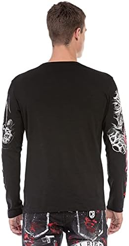 Cipo & Baxx Herren Sweatshirt Series – Stylischer Pullover für Streetwear Lovers – Bequemer Rundhalseinheitsprint Sweate