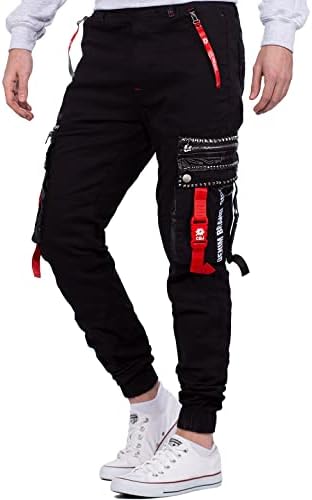 Cipo & Baxx Herren Jogginghose Extravagant Flachصدقemption