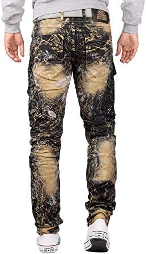 Cipo & Baxx Herren Jeans - Stylische Denim-Mode mit Slim-Fit & Regular-Fit für Individualisten im Bikerstyle!
