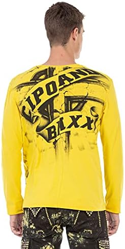 Cipo & Baxx Herren Sweatshirt Series – Stylischer Pullover für Streetwear Lovers – Bequemer Rundhalseinheitsprint Sweate