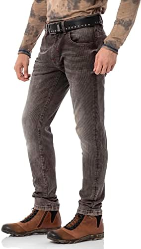 Cipo & Baxx Herren Stretch Jeanhose Slim Fit Trendig und bequem | Cipo & Baxx Männer Stretch Jeanshosen Slim Fit Premiu
