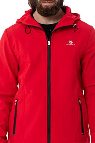 Stylische Winterjacke Herren Cipo & Baxx Series | Warme Winterjacke Herren Cipo & Baxx Series abnehmbarer Kapuze | Func