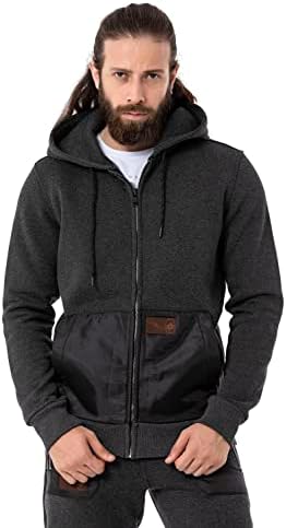 Cipo & Baxx Herren Jogginganzug Series – Zweiteiliges Set aus Kapuzenjacke und Jogginghose für Sport- und Casual-User im