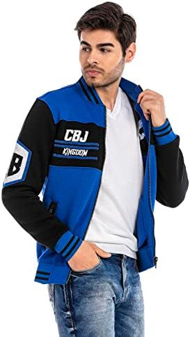 Cipo & Baxx Herren Sweatjacke Hoodie Serie - Stylischer Pullover im Modernen Casual Streetwear Stil für den Alltag, Frei