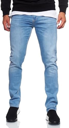 Premium Herren StretchSlim Fit Jeanshose Basics Cotton-Stretch Streetwear | Premium StretchSlim Fit Jeanshose für Herre