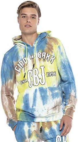 Cipo & Baxx Herren Jogginganzug Series – Zweiteiliges Set aus Kapuzenjacke und Jogginghose für Sport- und Casual-User im