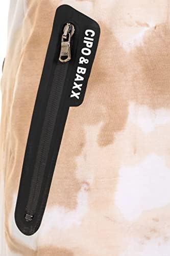 Cipo & Baxx Herren Jogginganzug Series – Zweiteiliges Set aus Kapuzenjacke und Jogginghose für Sport- und Casual-User im