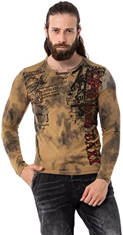 Cipo & Baxx Herren Sweatshirt Series – Stylischer Pullover im Modernen Streetwear Look – Bequemer Sweater für Alltag & F