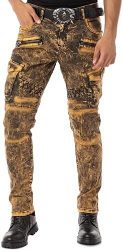 Cipo & Baxx Herren Stretch Jeanhose Slim Fit Trendig und bequem | Cipo & Baxx Männer Stretch Jeanshosen Slim Fit Premiu