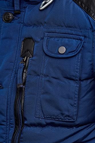 Stylische Winterjacke Herren Cipo & Baxx Series | Warme Winterjacke Herren Cipo & Baxx Series abnehmbarer Kapuze | Func