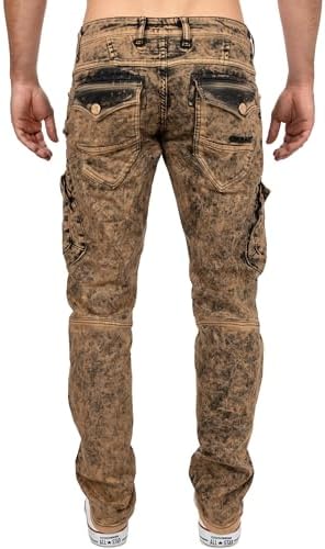 Cipo & Baxx Herren Jeans - Stylische Denim-Mode mit Slim-Fit & Regular-Fit für Individualisten im Bikerstyle!