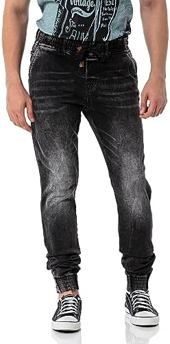 Cipo & Baxx Herren Stretch Jeanhose Slim Fit Trendig und bequem | Cipo & Baxx Männer Stretch Jeanshosen Slim Fit Premiu