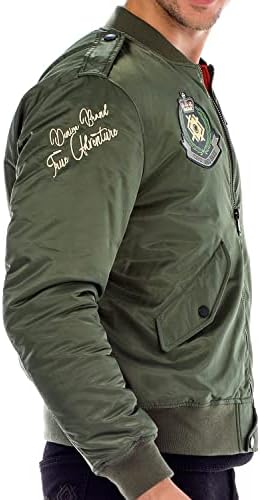 Stylische Winterjacke Herren Cipo & Baxx Series | Warme Winterjacke Herren Cipo & Baxx Series abnehmbarer Kapuze | Func