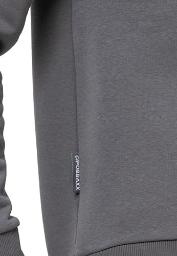 Cipo & Baxx Herren Sweatshirt Series – Stylischer Pullover im Modernen Streetwear Look – Bequemer Sweater für Alltag & F
